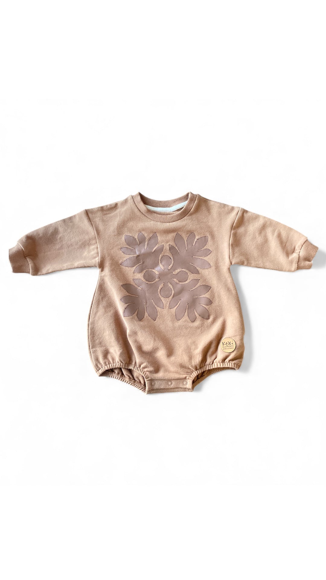 Bubble sweater Quilt brown