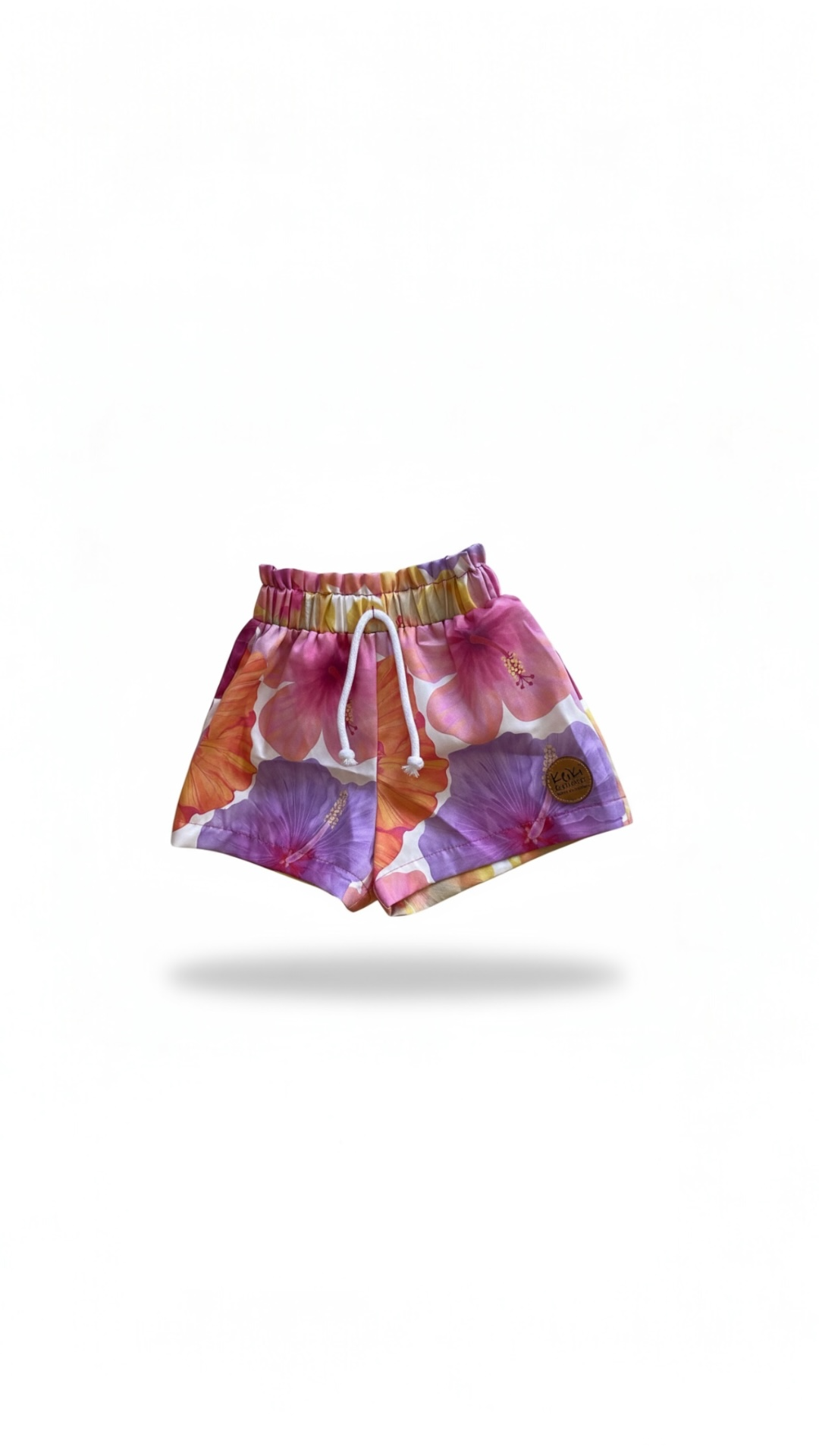 Ruffle shorts HI-biscus