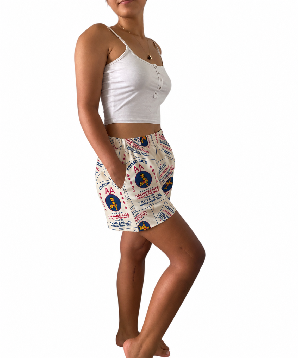 Rice bag MOM shorts