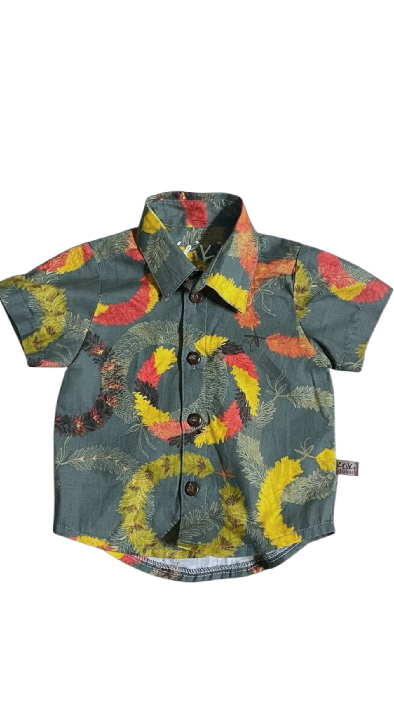 Keiki aloha shirt Lei Hulu