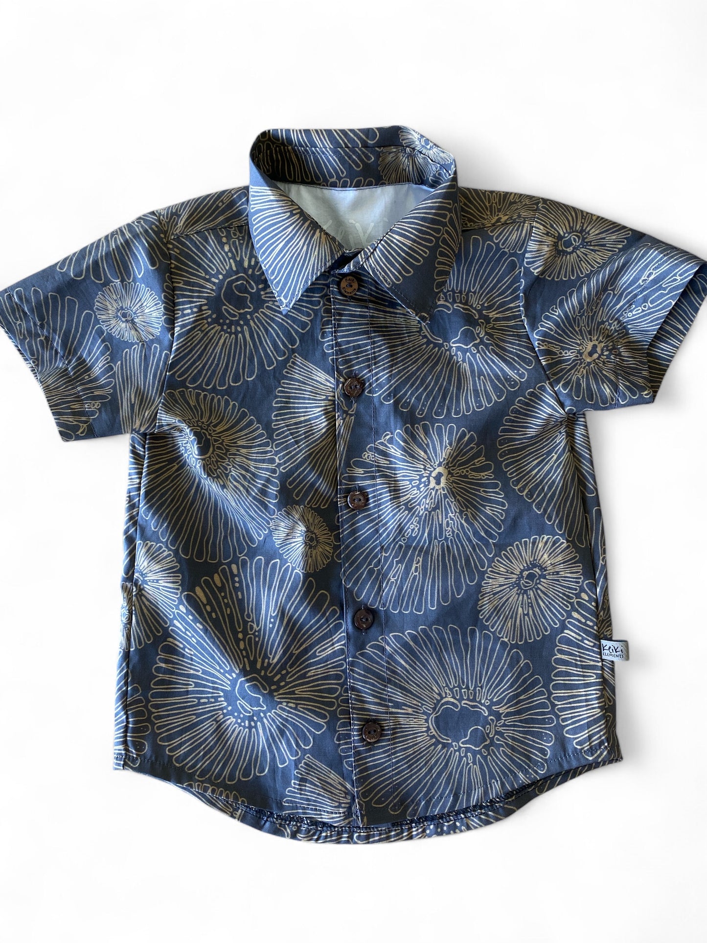 Opihi Gold Keiki aloha shirt