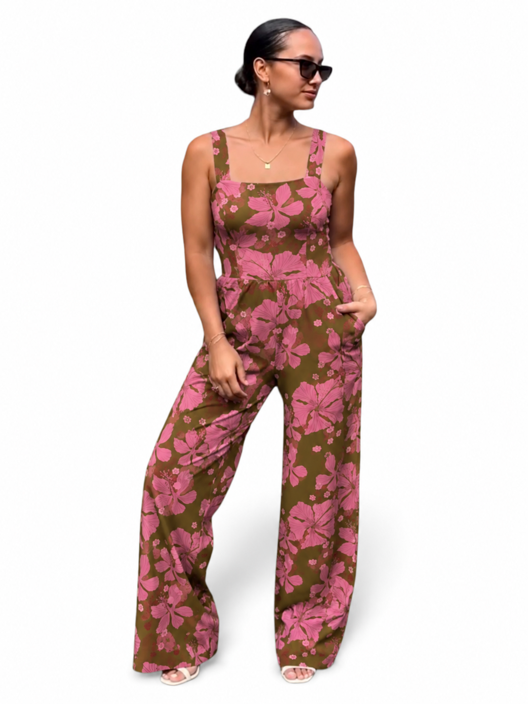HIbi-blooms pink Women’s Jumper