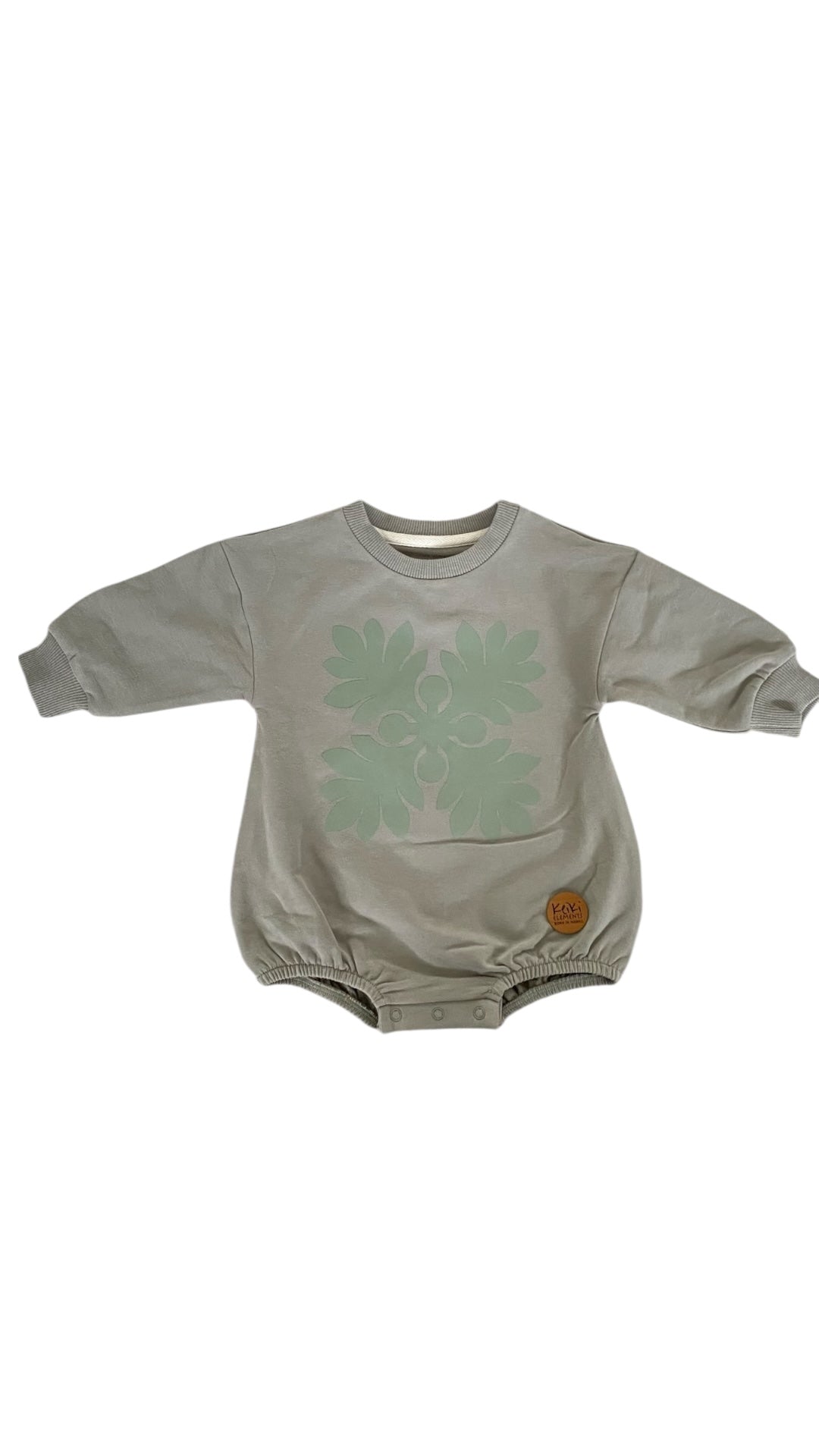 Bubble sweater Quilt Sage green