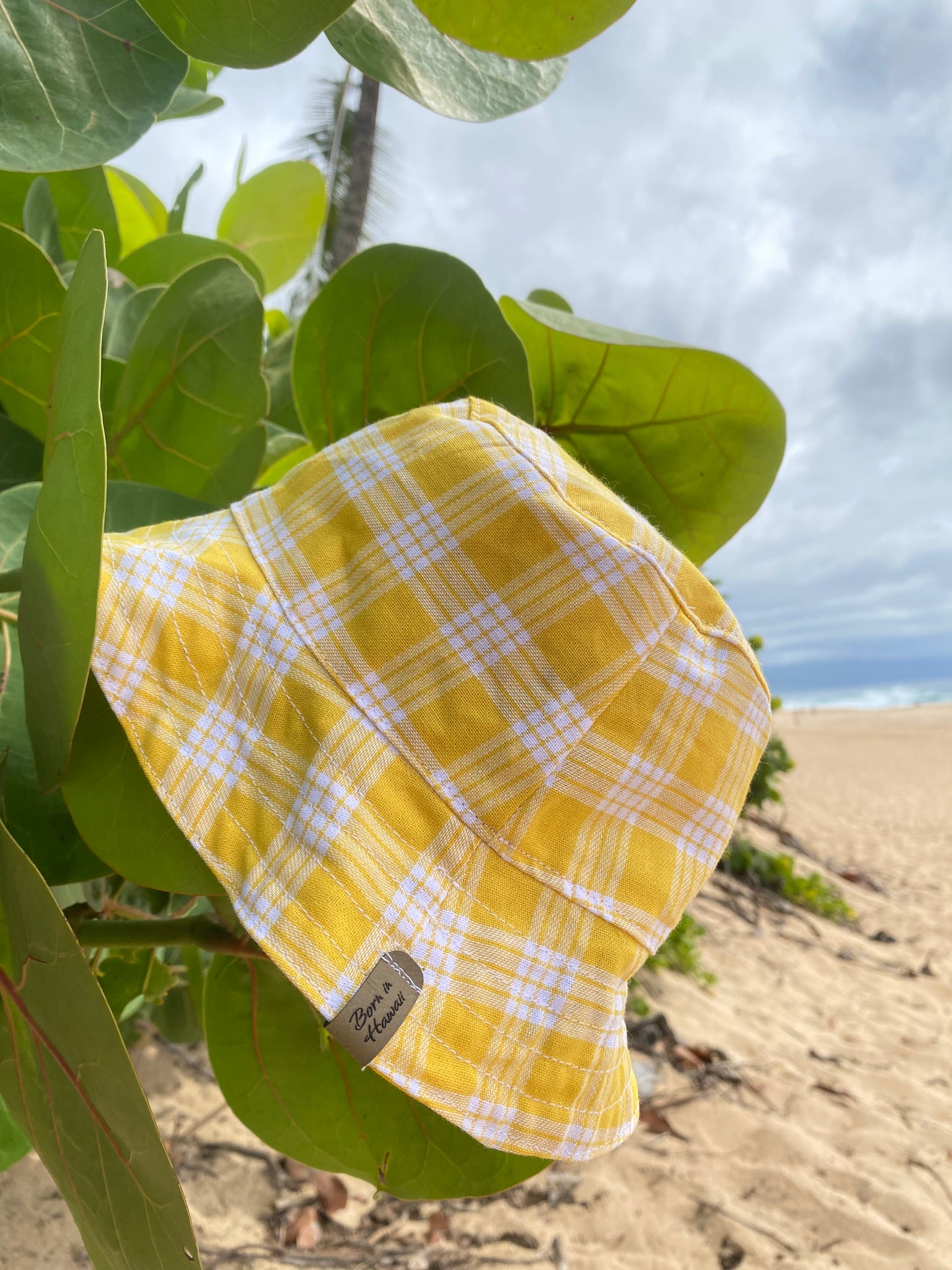 Bag Rice yellow bucket hat