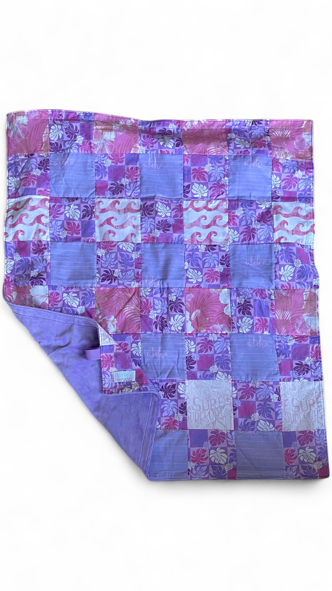Minky blanket- lovely Lilac