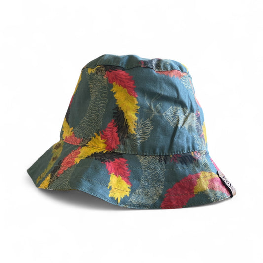 Reversible Bucket Hat Lei Hulu/Palaka