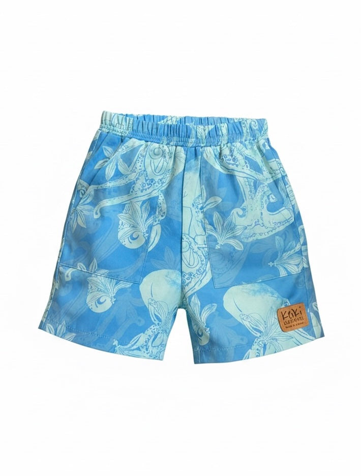 He’e ocean cotton shorts