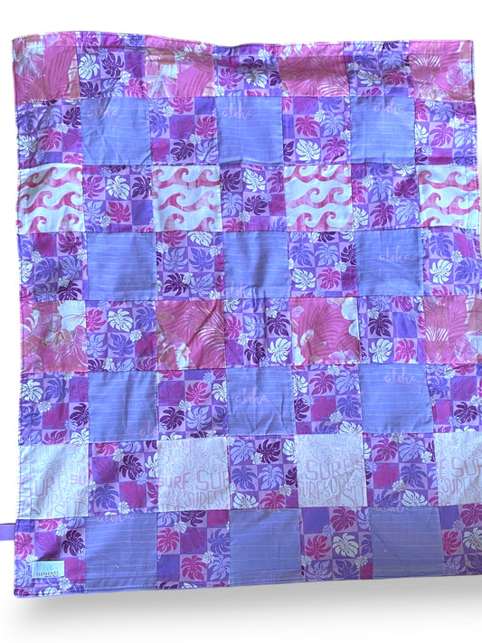 Minky blanket- lovely Lilac