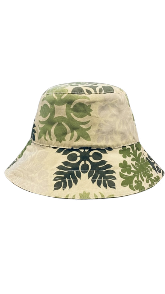 Reversible bucket hat Avo quilt• Avo Palaka