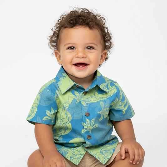 He’e KEIKI aloha shirts