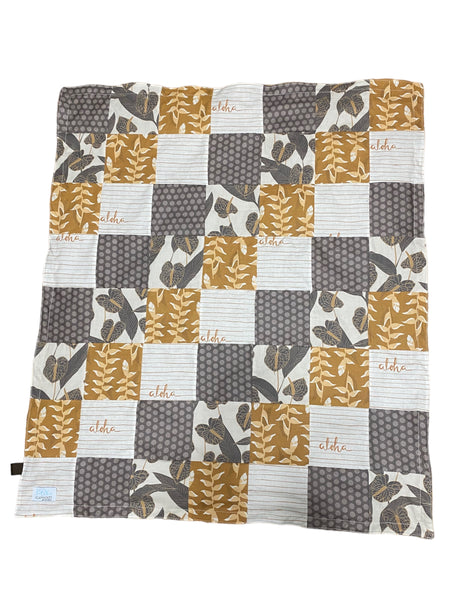 Pumpkin Spice minky blanket