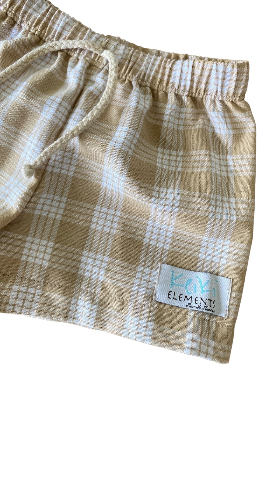 Tan keiki  Palaka shorts