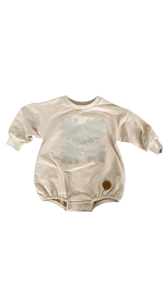 Bubble sweater Quilt Cream