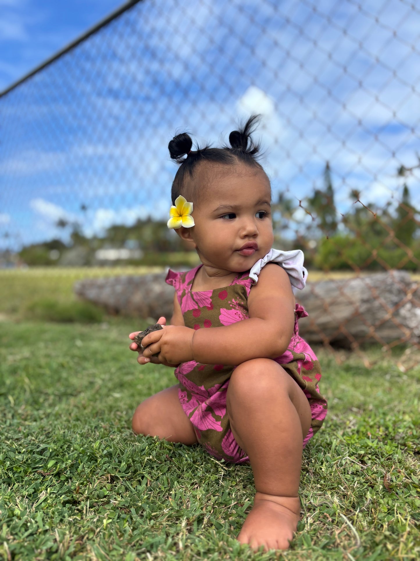 Hibi-Blooms romper