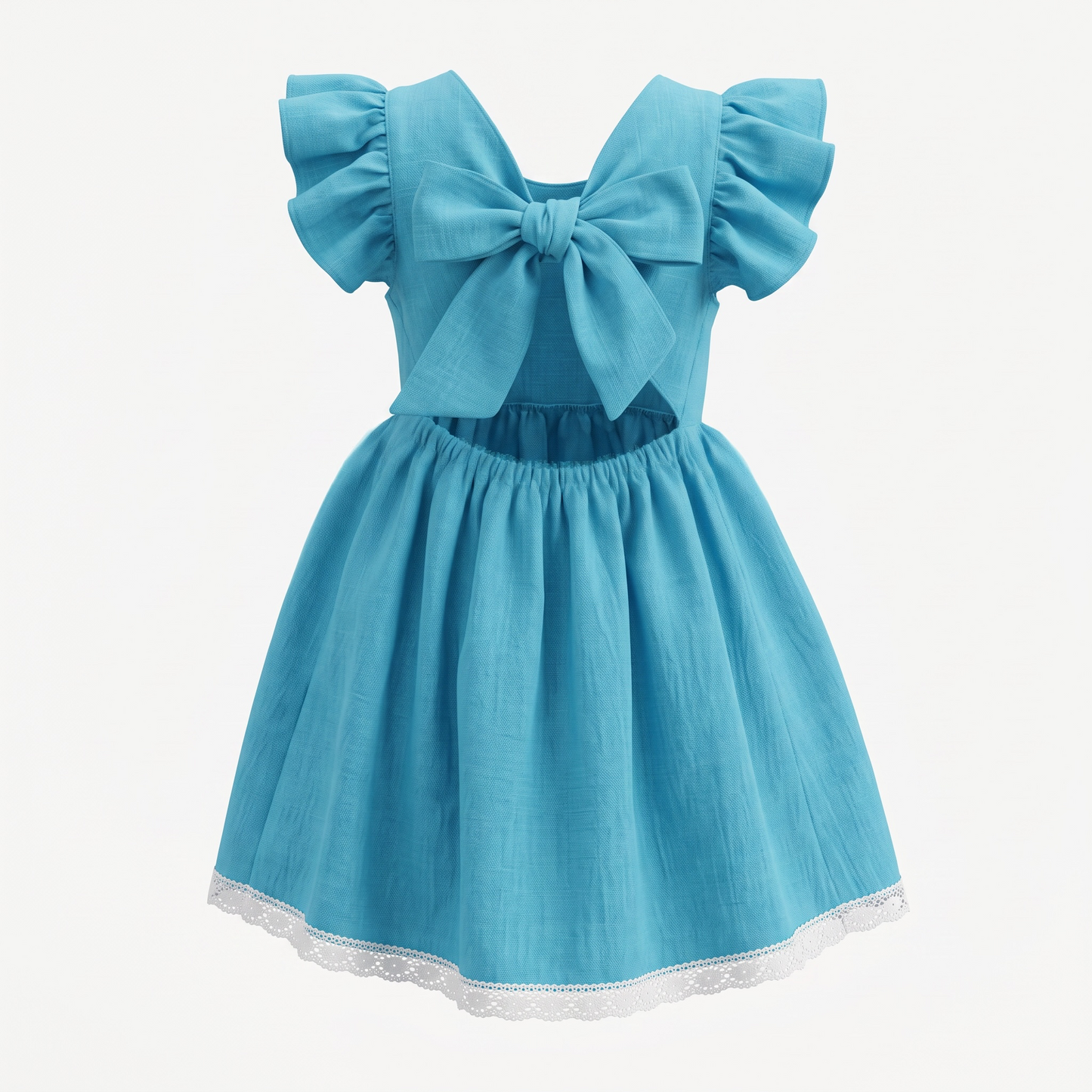 Quilt patch sundress Sky