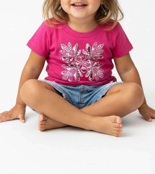 Keiki Tee pink quilt