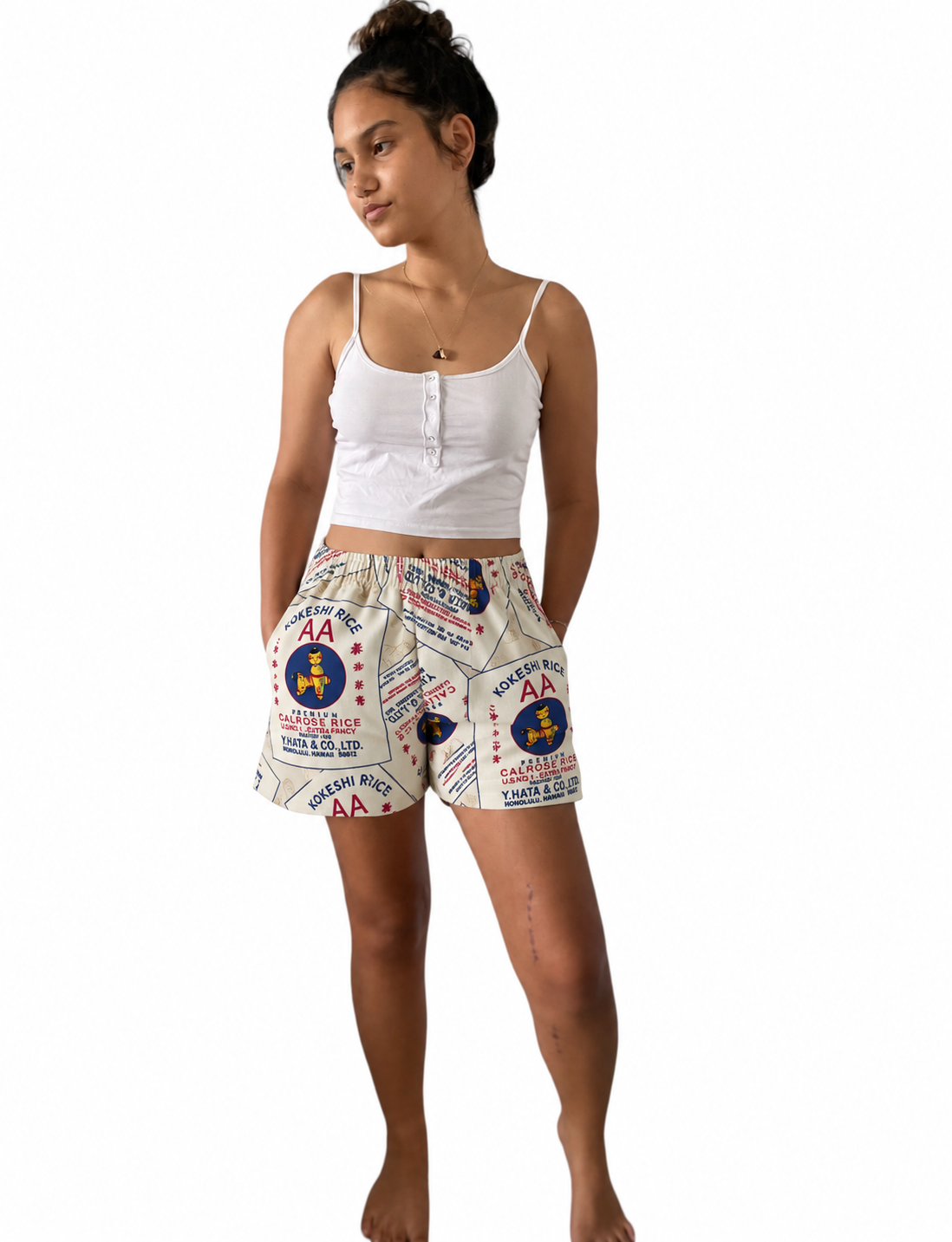 Rice bag MOM shorts