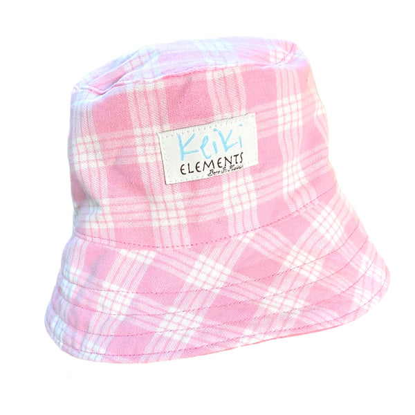 Reversible Bucket hat pink