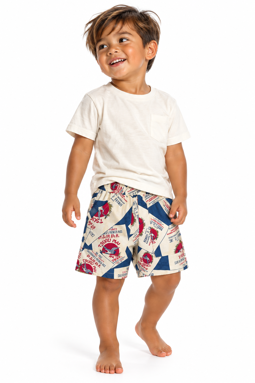 Rice Bag shorts-blue