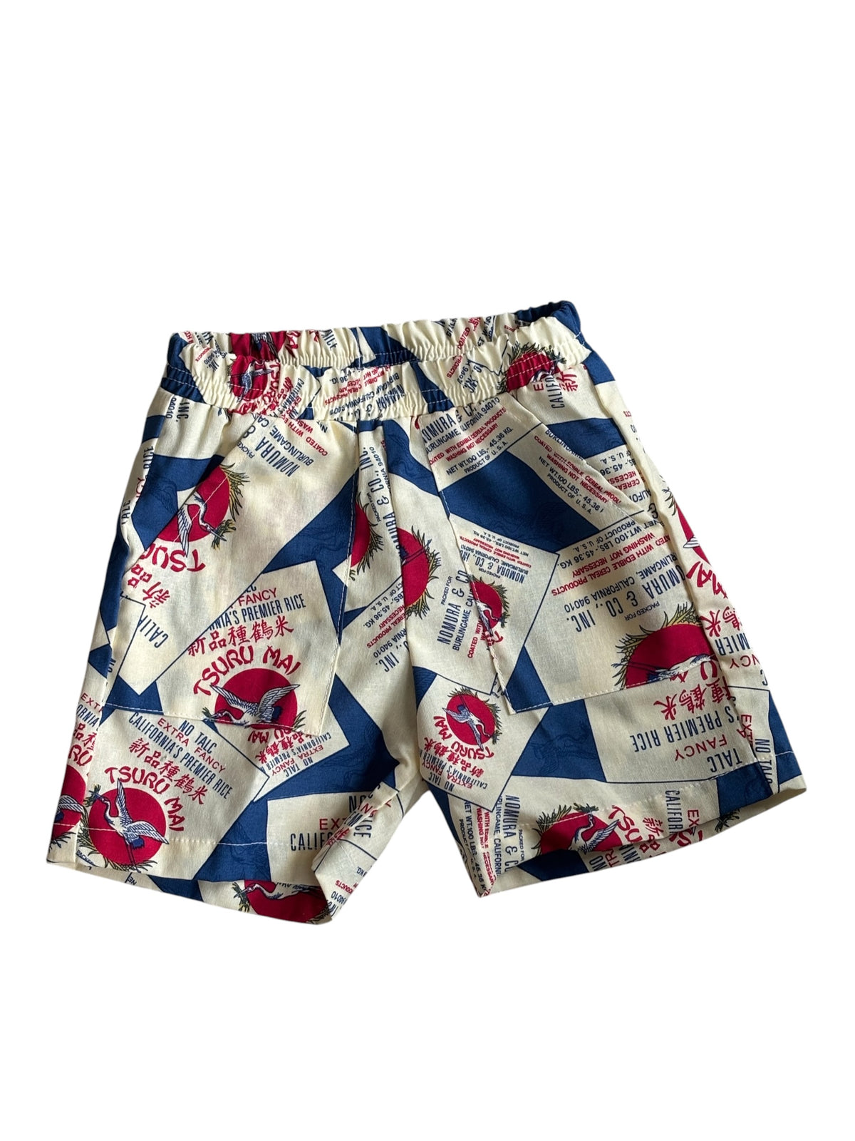 Rice Bag shorts-blue