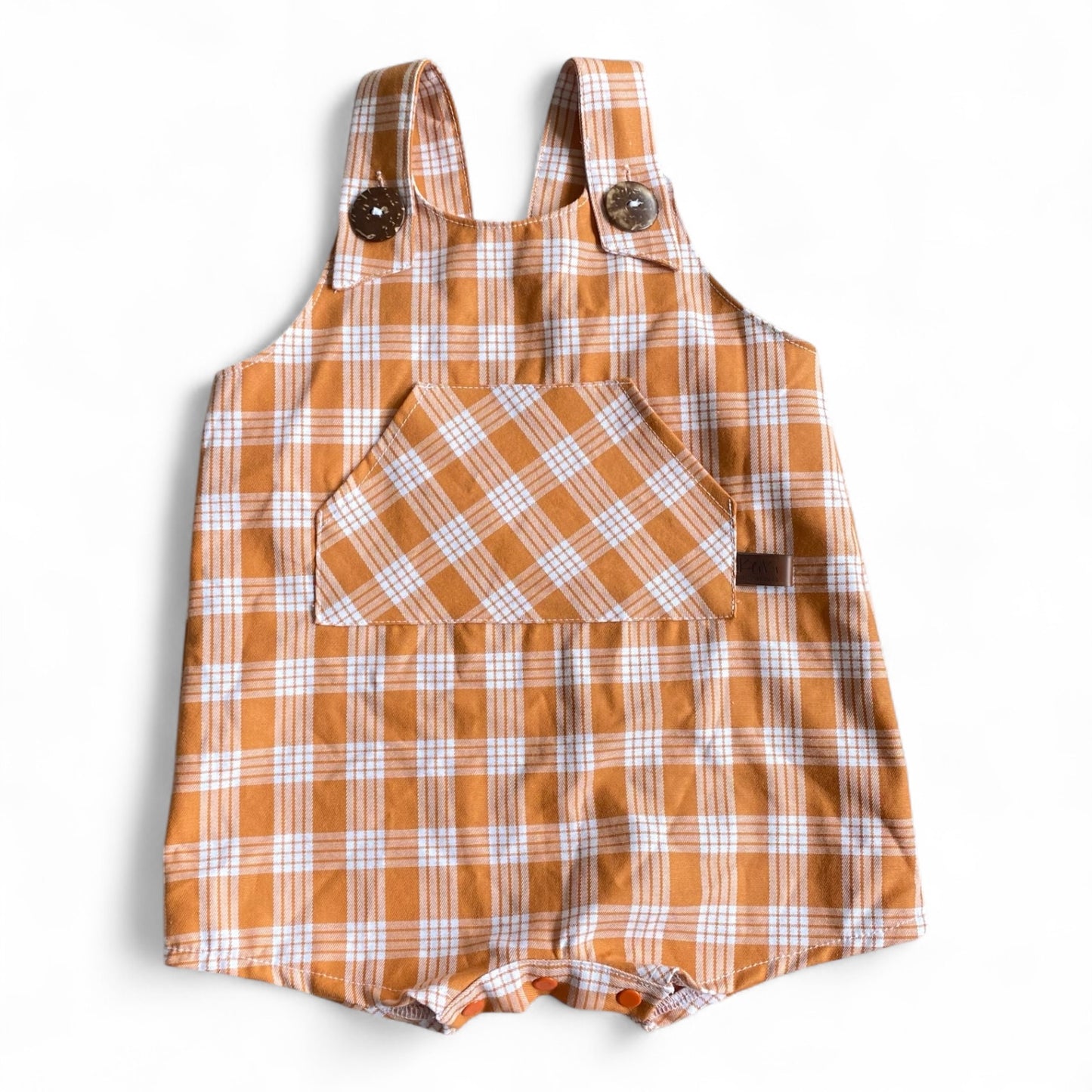 Play suit Overalls pumpkin Palaka