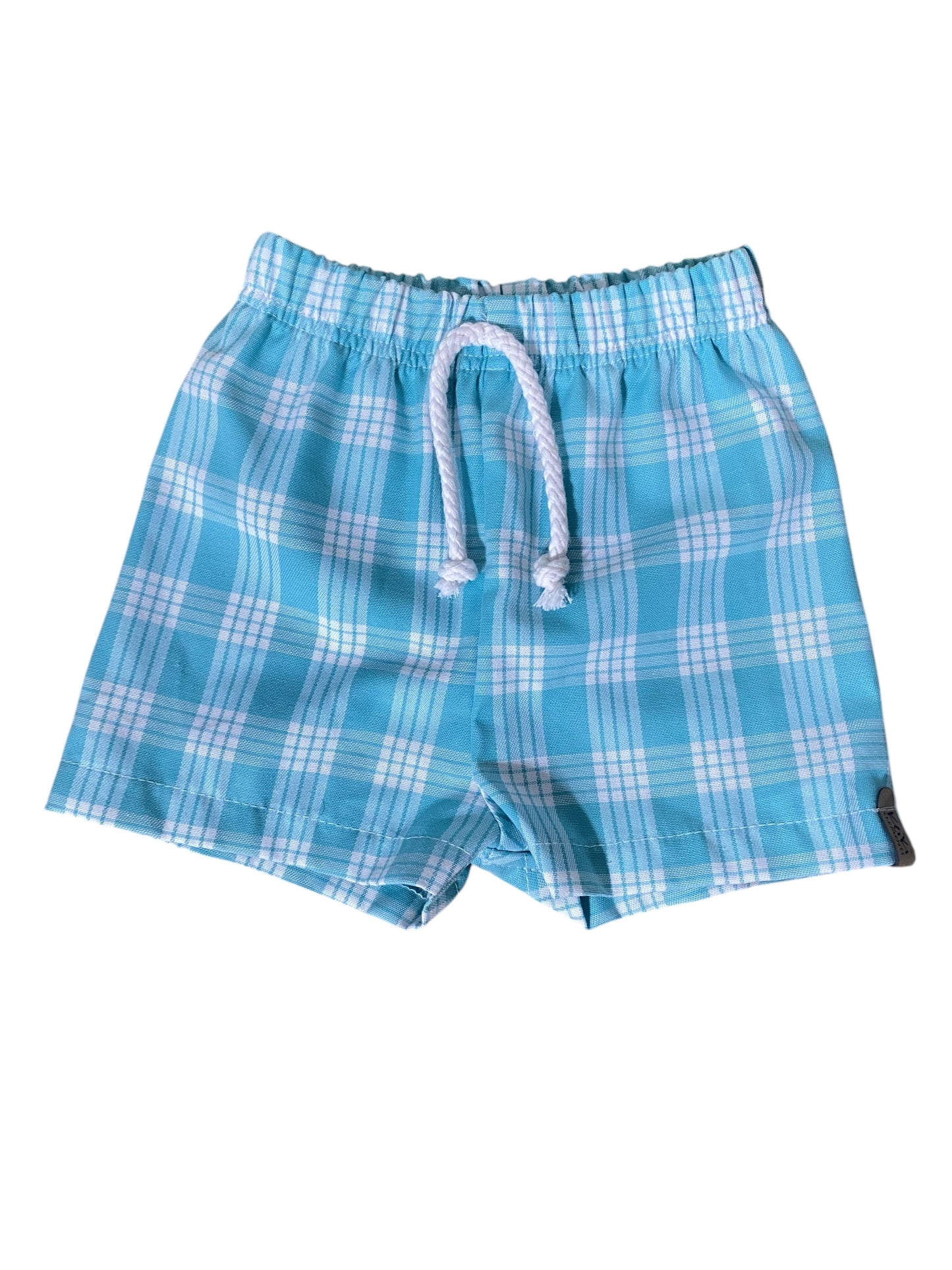 Tiffany teal Palaka shorts