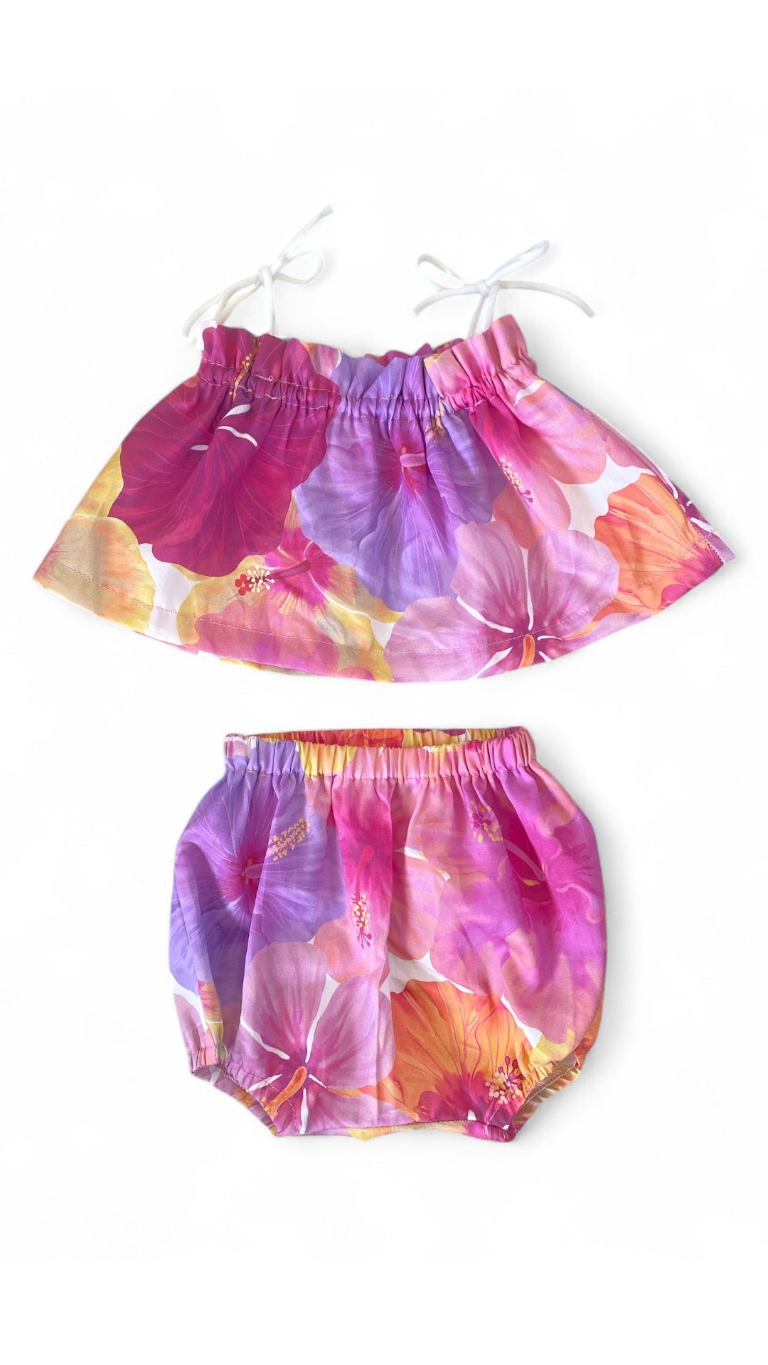 Ruffle set HI-biscus