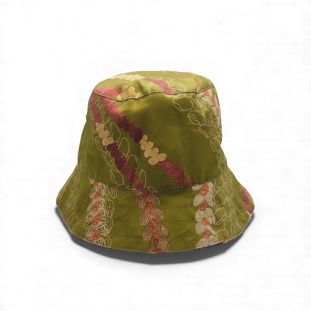 Reversible bucket hat Niihau•olive