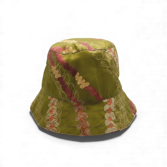 Reversible bucket hat Niihau•maroon