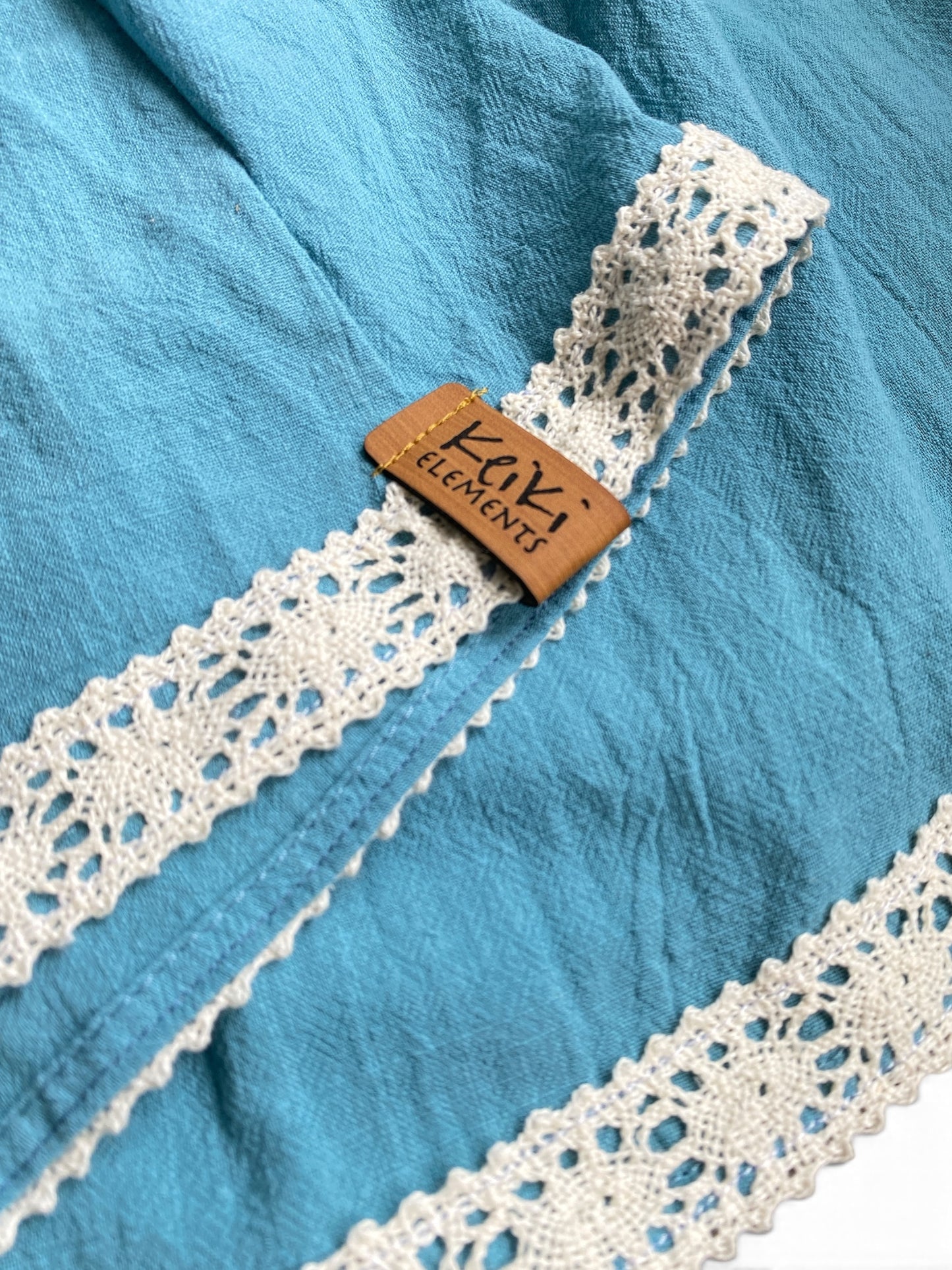 Quilt patch sundress Sky