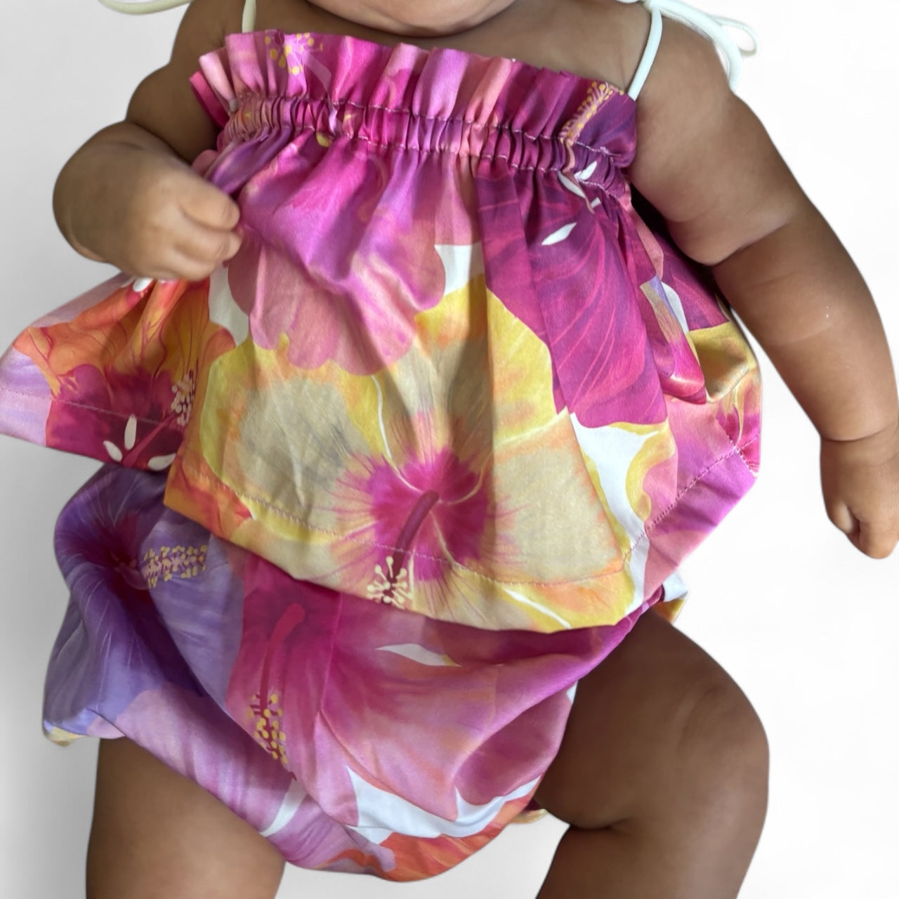 Ruffle set HI-biscus