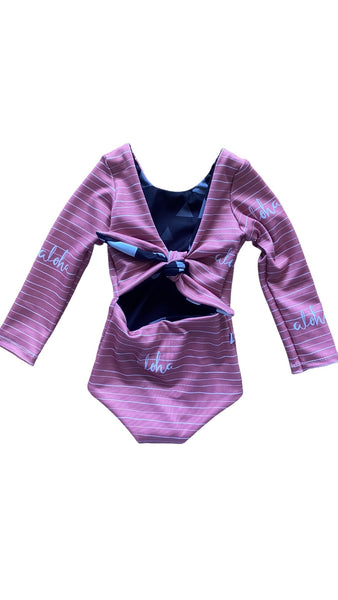 Swim Aloha mauve